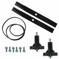 Aic Replacement Parts Deck Kit 42 fits Craftsman Lawnmower 130794 Mandrel & 144959 Belt KT-LAS20-0022